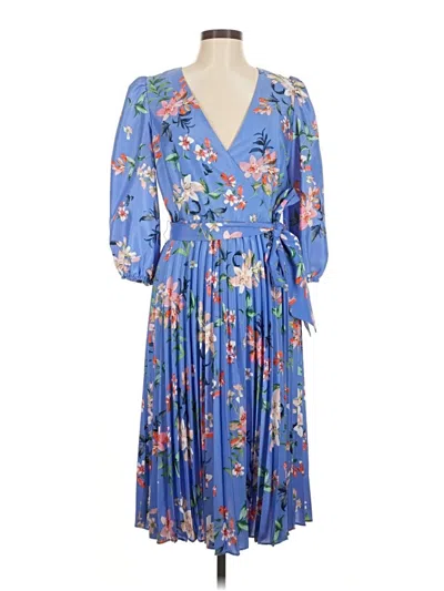 Pre-owned Eliza J Cocktail Dress In Blue