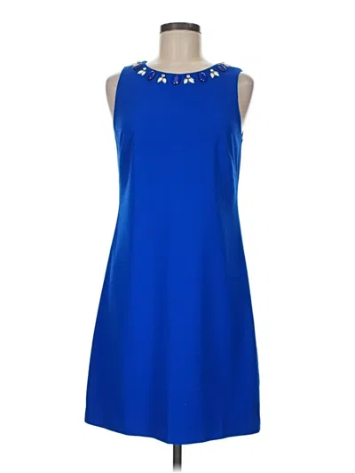 Pre-owned Eliza J Cocktail Dress In Blue