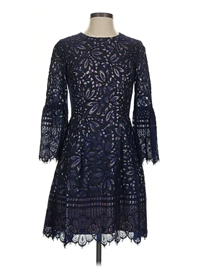 Pre-owned Eliza J Cocktail Dress In Blue