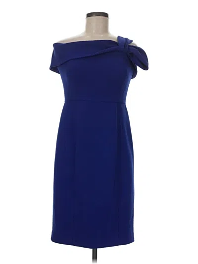 Pre-owned Eliza J Cocktail Dress In Blue