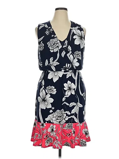 Pre-owned Eliza J Cocktail Dress In Blue