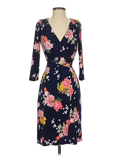 Pre-owned Eliza J Cocktail Dress In Blue