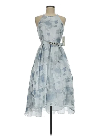 Eliza J Cocktail Dress In Gray