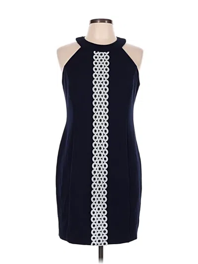 Pre-owned Eliza J Cocktail Dress In Blue