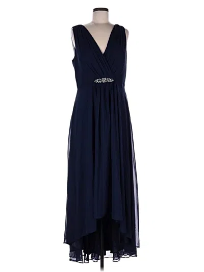 Pre-owned Eliza J Cocktail Dress In Blue