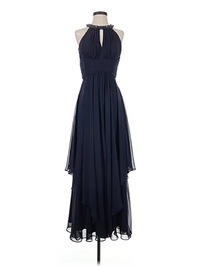 Pre-owned Eliza J Cocktail Dress In Blue