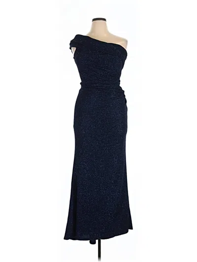 Pre-owned Eliza J Cocktail Dress In Blue