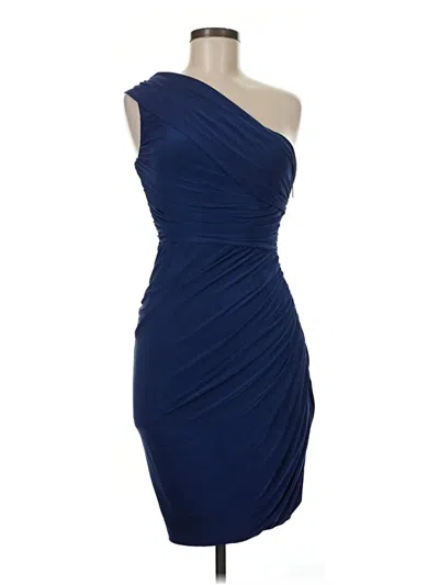 Pre-owned Eliza J Cocktail Dress In Blue