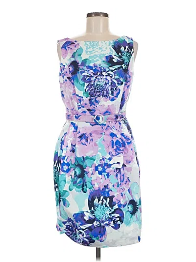 Pre-owned Eliza J Cocktail Dress In Blue