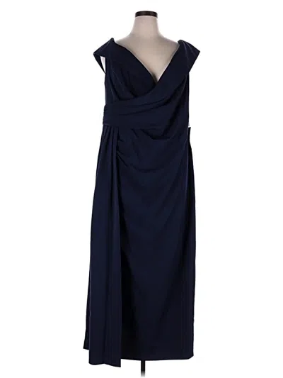 Pre-owned Eliza J Cocktail Dress In Blue