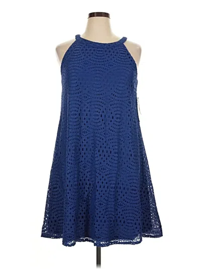 Pre-owned Eliza J Cocktail Dress In Blue