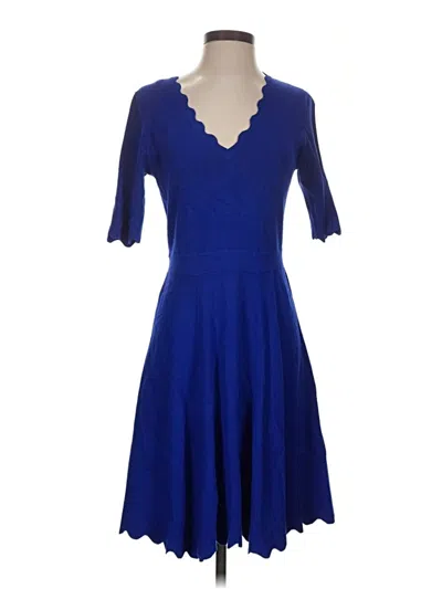 Pre-owned Eliza J Cocktail Dress In Blue