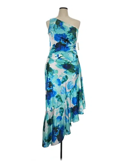 Pre-owned Eliza J Cocktail Dress In Blue