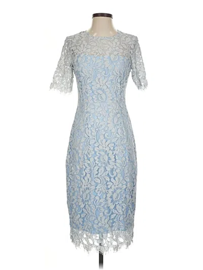 Pre-owned Eliza J Cocktail Dress In Blue