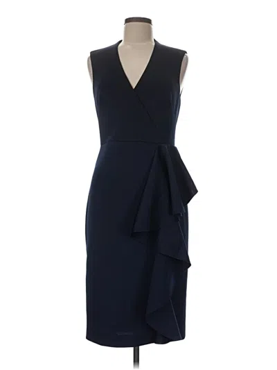 Pre-owned Eliza J Cocktail Dress In Blue