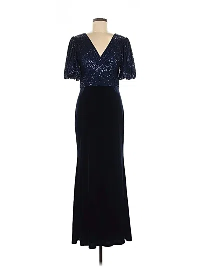 Pre-owned Eliza J Cocktail Dress In Blue