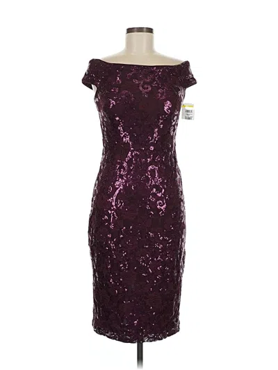 Eliza J Cocktail Dress In Purple