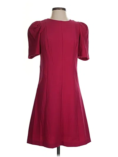 Pre-owned Eliza J Cocktail Dress In Burgundy
