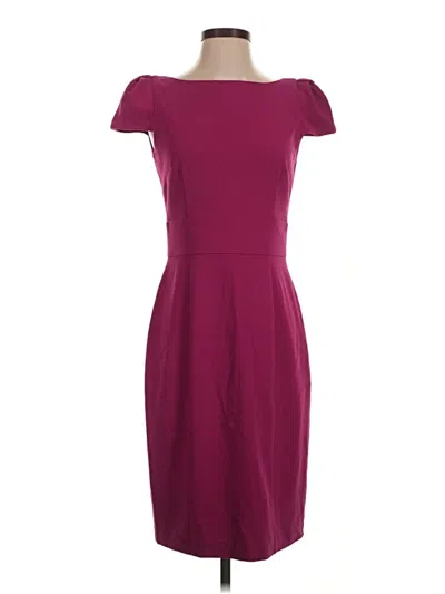 Pre-owned Eliza J Cocktail Dress In Burgundy