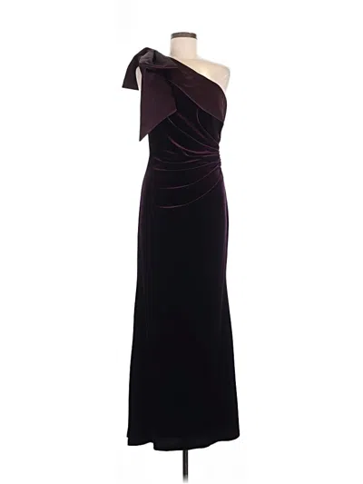 Pre-owned Eliza J Cocktail Dress In Burgundy