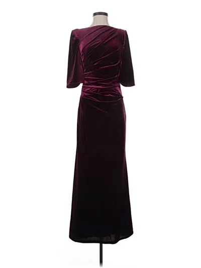Pre-owned Eliza J Cocktail Dress In Burgundy