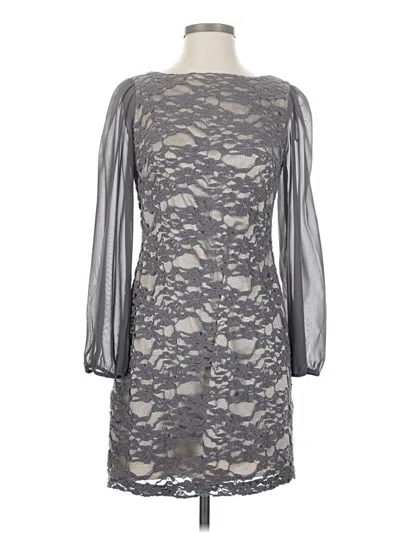Pre-owned Eliza J Cocktail Dress In Gray