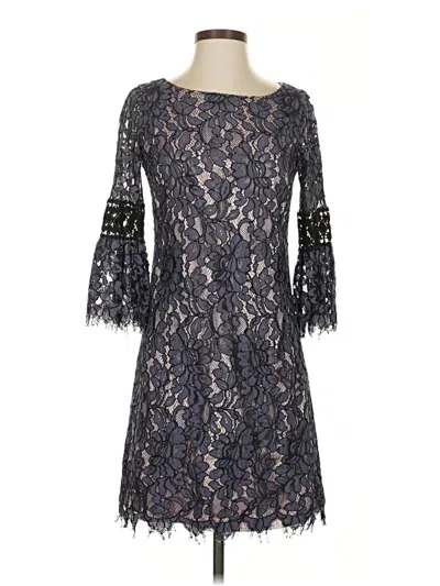 Pre-owned Eliza J Cocktail Dress In Gray