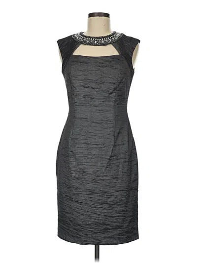 Pre-owned Eliza J Cocktail Dress In Gray