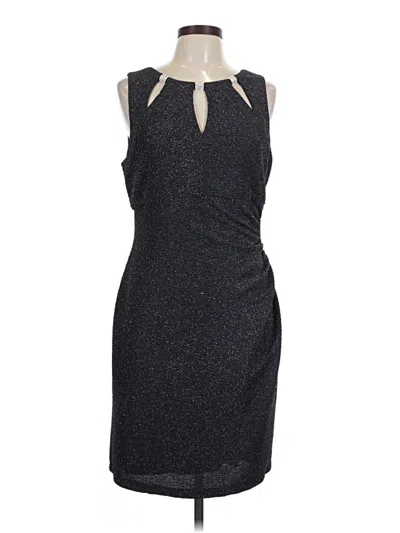 Pre-owned Eliza J Cocktail Dress In Gray