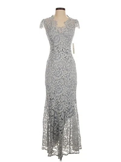 Pre-owned Eliza J Cocktail Dress In Gray