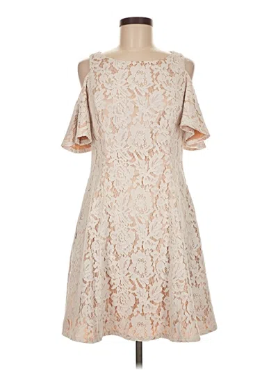Pre-owned Eliza J Cocktail Dress In Ivory