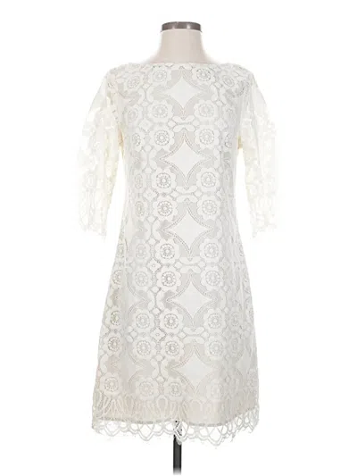 Pre-owned Eliza J Cocktail Dress In Ivory