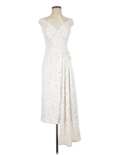 Pre-owned Eliza J Cocktail Dress In Ivory