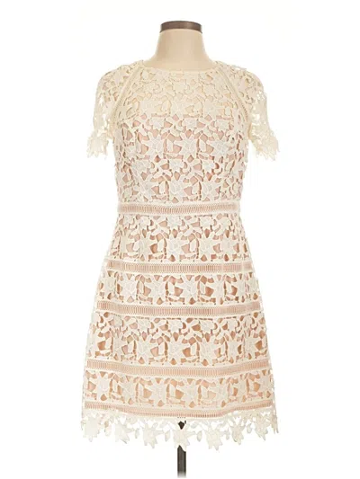 Pre-owned Eliza J Cocktail Dress In Ivory