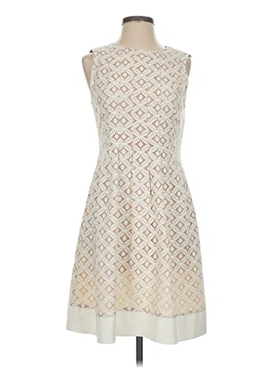 Pre-owned Eliza J Cocktail Dress In Ivory