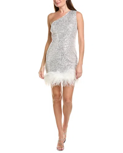 Eliza J Cocktail Dress In Silver