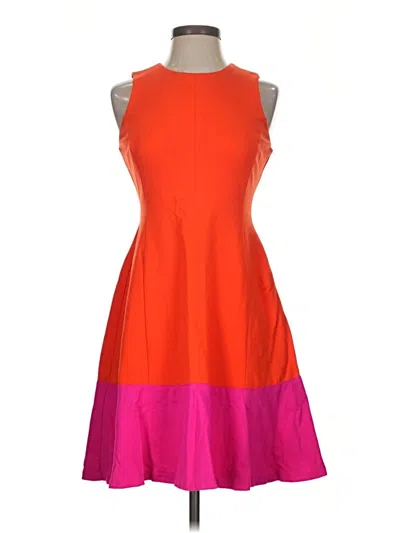 Pre-owned Eliza J Cocktail Dress In Orange