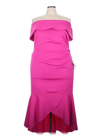 Eliza J Cocktail Dress In Pink