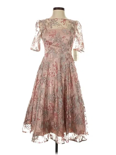 Pre-owned Eliza J Cocktail Dress In Pink