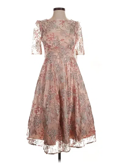 Pre-owned Eliza J Cocktail Dress In Pink