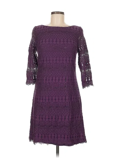 Pre-owned Eliza J Cocktail Dress In Purple
