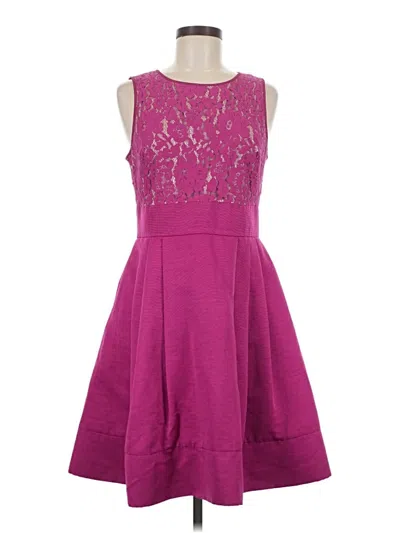 Pre-owned Eliza J Cocktail Dress In Purple