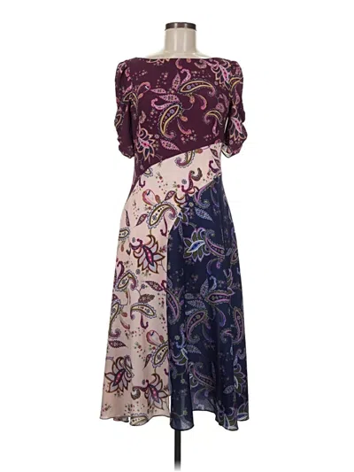 Pre-owned Eliza J Cocktail Dress In Purple