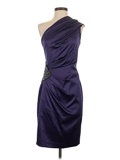 Pre-owned Eliza J Cocktail Dress In Purple