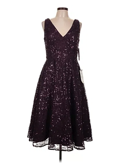 Pre-owned Eliza J Cocktail Dress In Purple