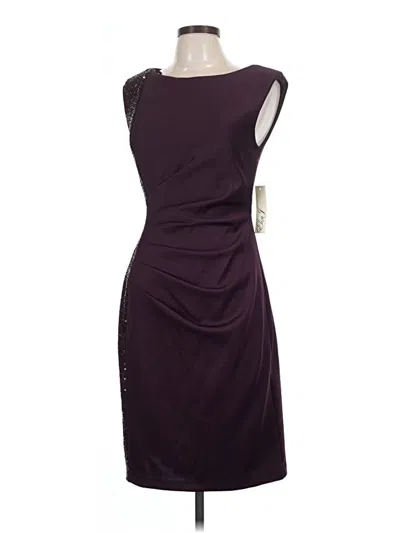 Pre-owned Eliza J Cocktail Dress In Purple