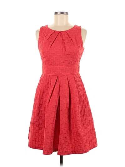 Pre-owned Eliza J Cocktail Dress In Red