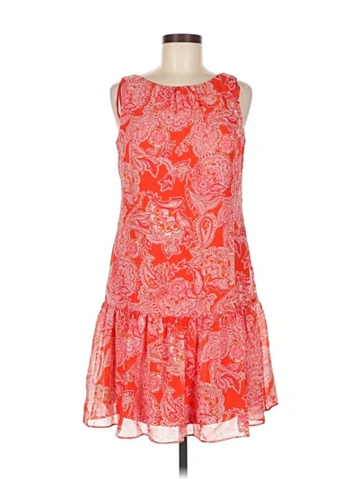 Pre-owned Eliza J Cocktail Dress In Red