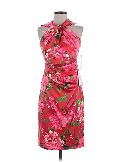 Pre-owned Eliza J Cocktail Dress In Red