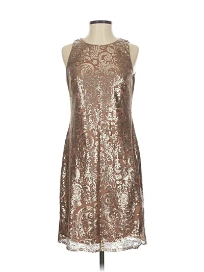 Pre-owned Eliza J Cocktail Dress In Silver